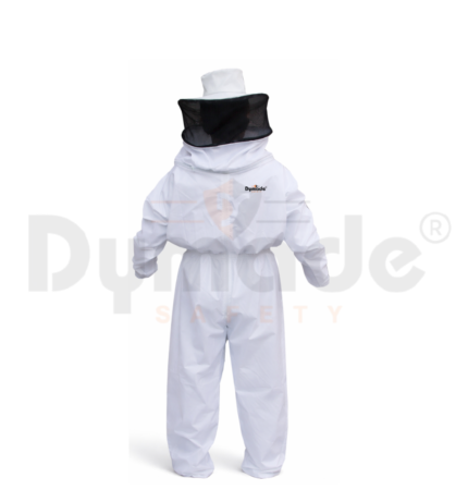 Premium White Beekeeping Suit with Protective Veil – Full Body Bee Protection Suit