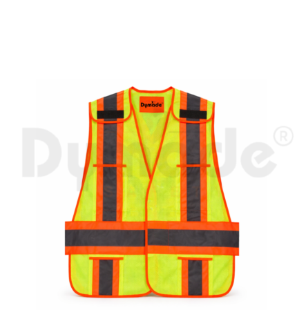 High Visibility Reflective Safety Vest for Construction, Road Work & Industrial Use